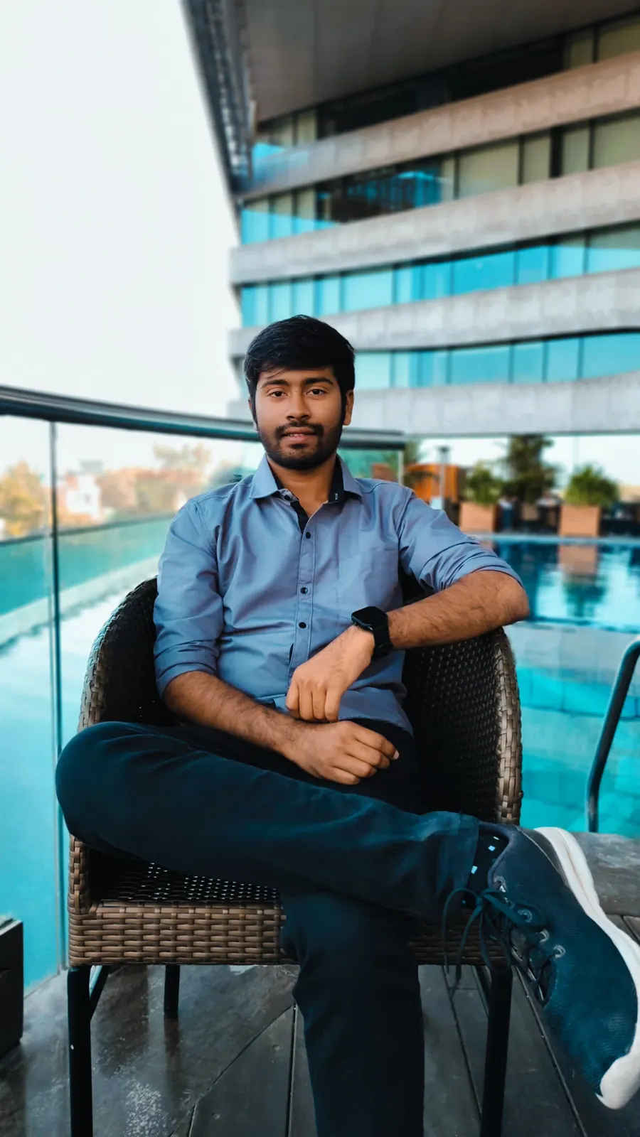 Praneeth Reddy, founder of Portrait Shots Studio